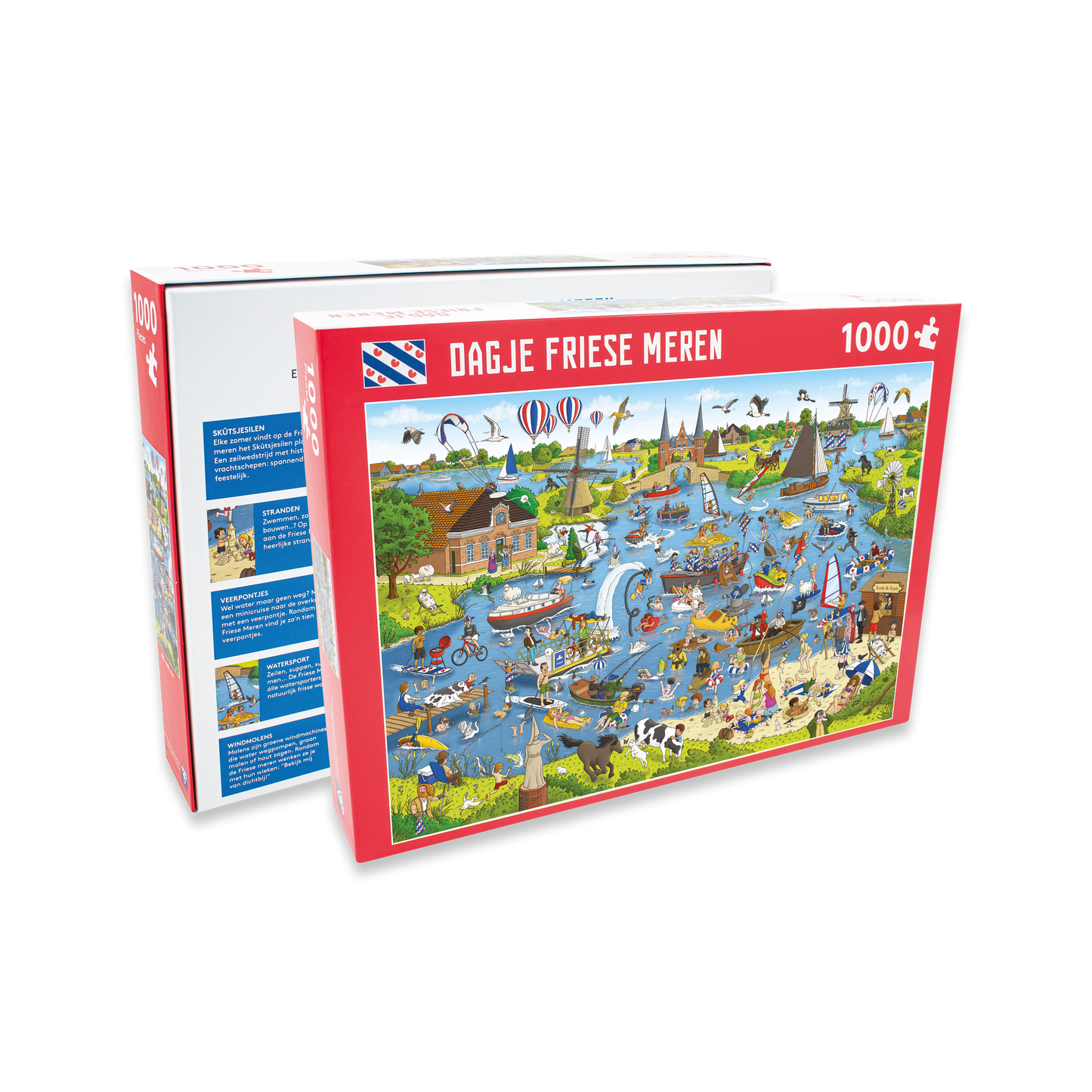Puzzle Ein Tag auf den Friesischen Seen