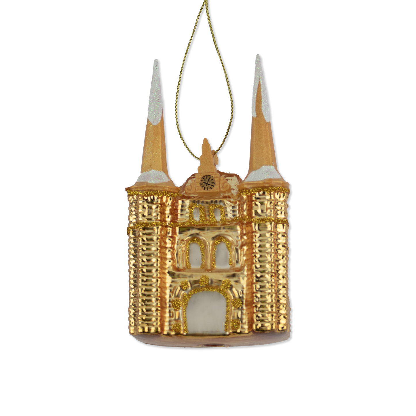 Kerstbal Waterpoort Sneek goud