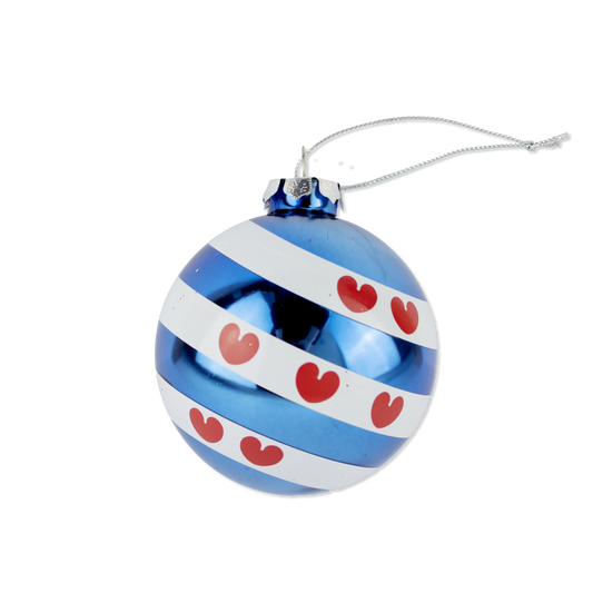 Kerstbal Friese vlag