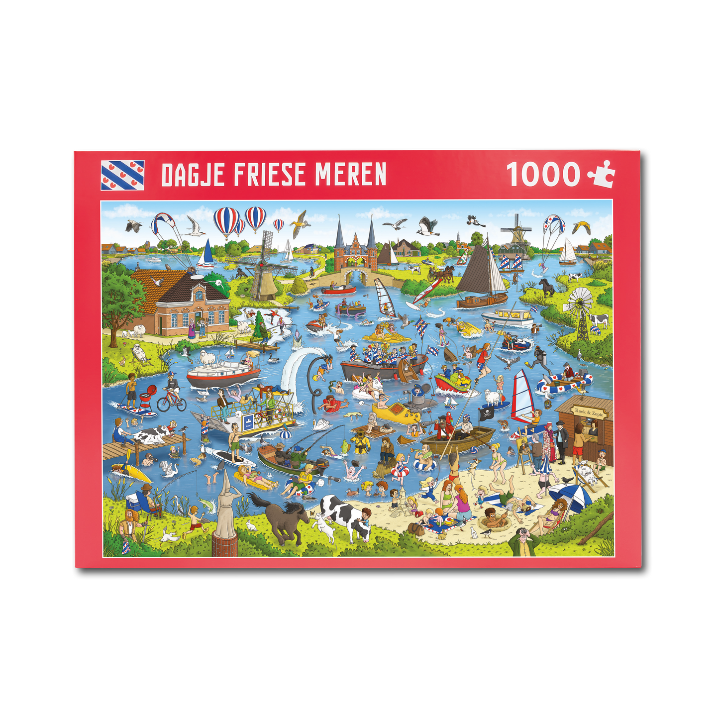 Puzzle Ein Tag auf den Friesischen Seen