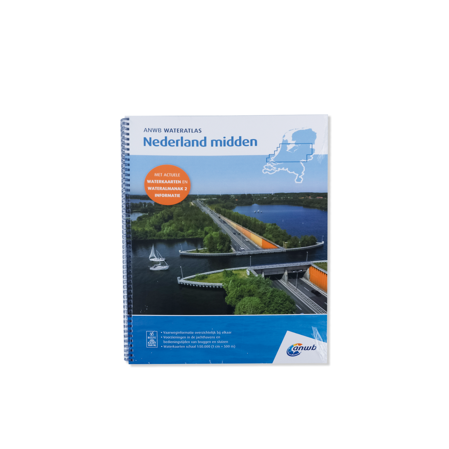 ANWB Wateratlas Nederland Midden