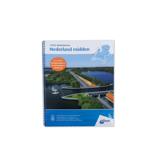 ANWB Wateratlas Nederland Midden