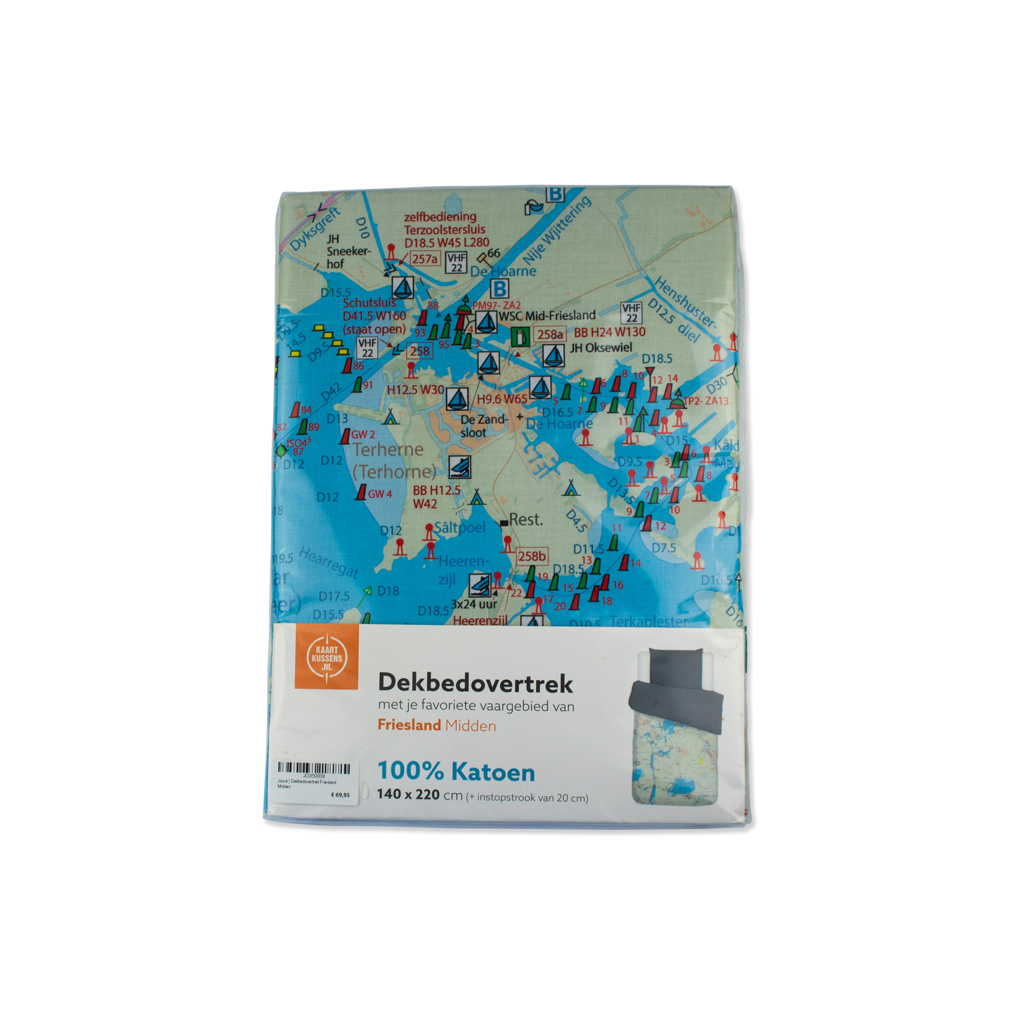Dekbedovertrek met kussensloop Friesland