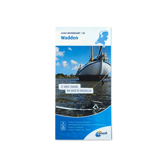 ANWB Waterkaart 20 Wadden