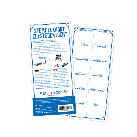 Stempelkarte Elfstedentocht
