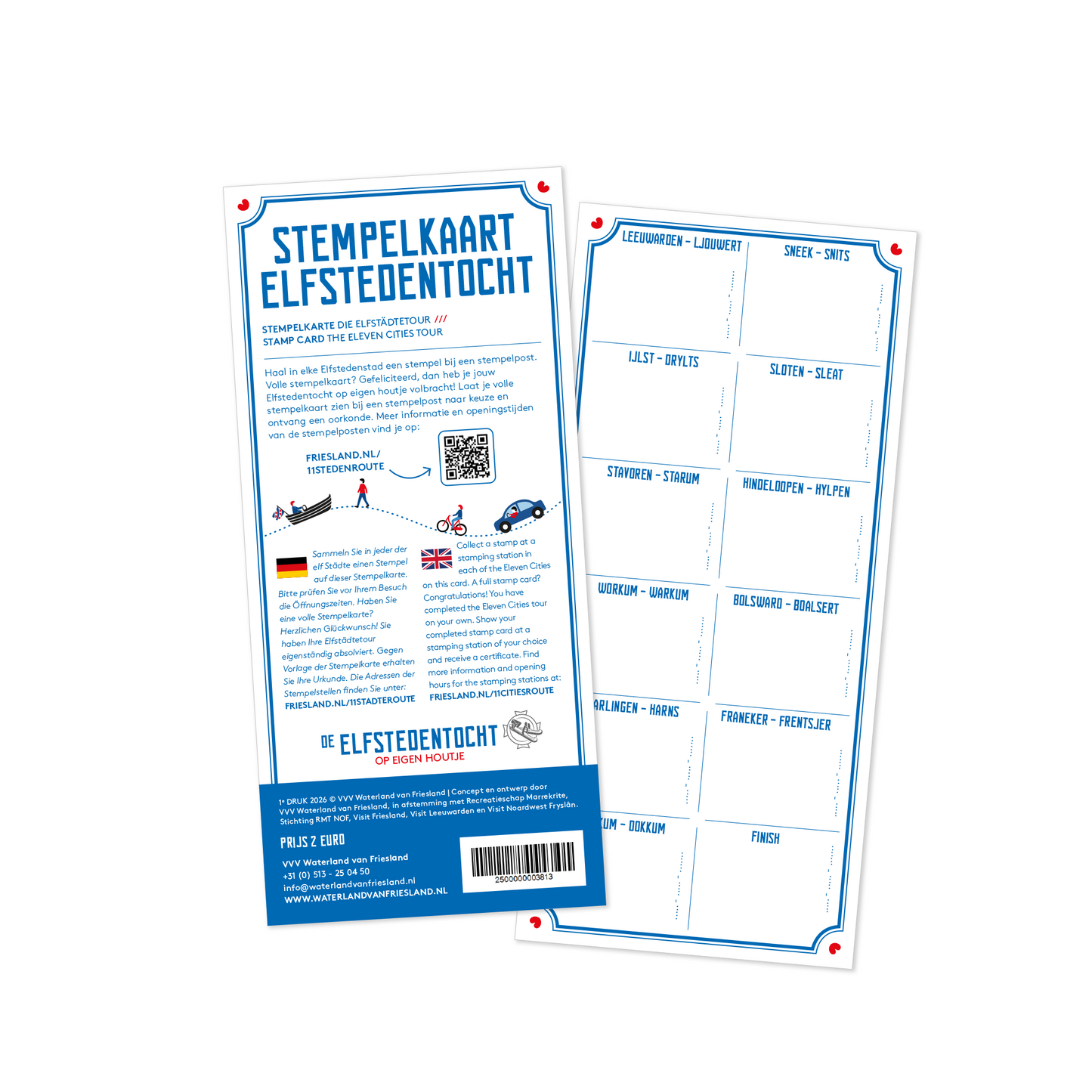 Stempelkaart Elfstedentocht
