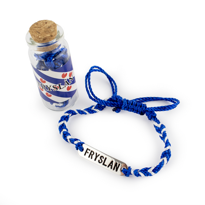 Armband Fryslân in einer Flasche