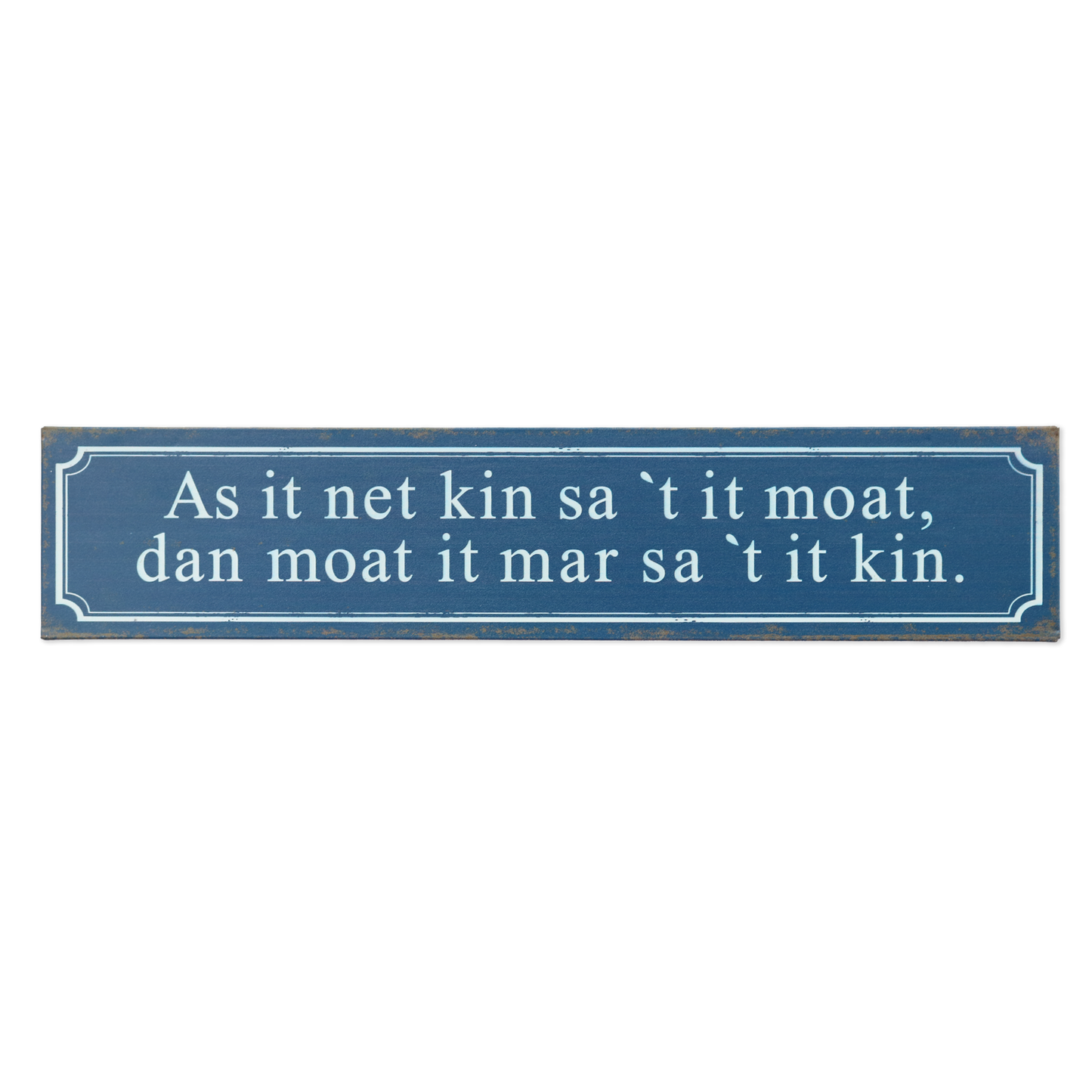 Friese spreukenbordjes