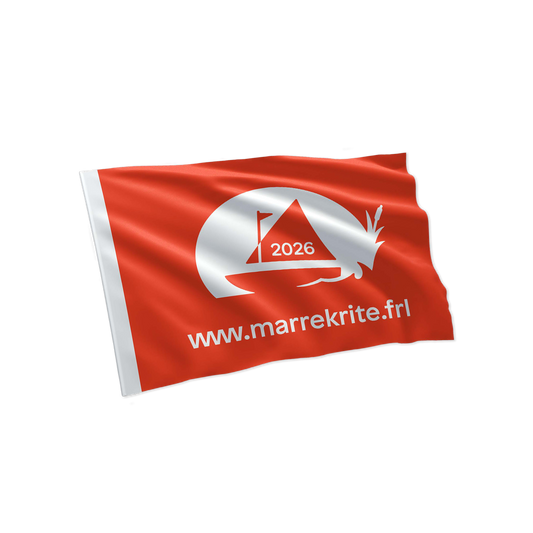 Marrekrite vlag Middel 2026