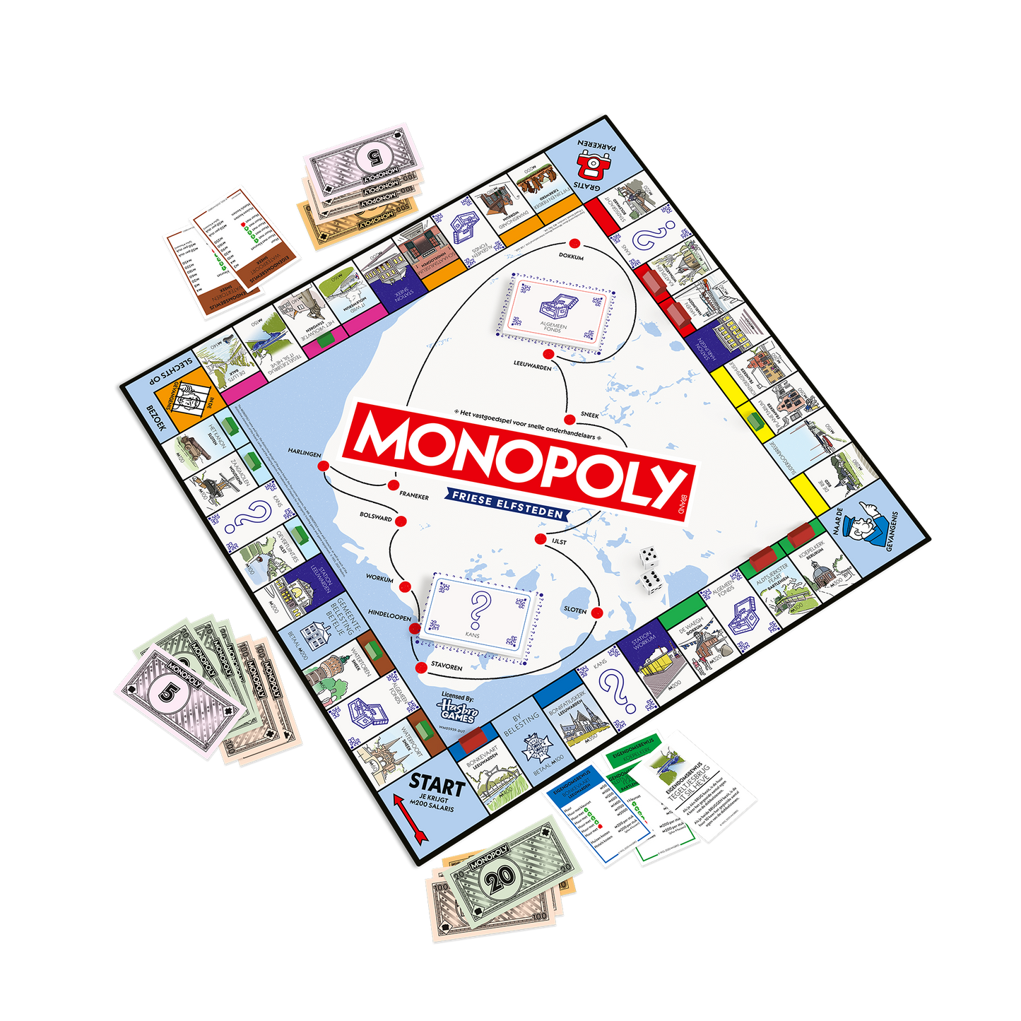 Monopoly Friese Elfsteden - Gelimiteerde editie