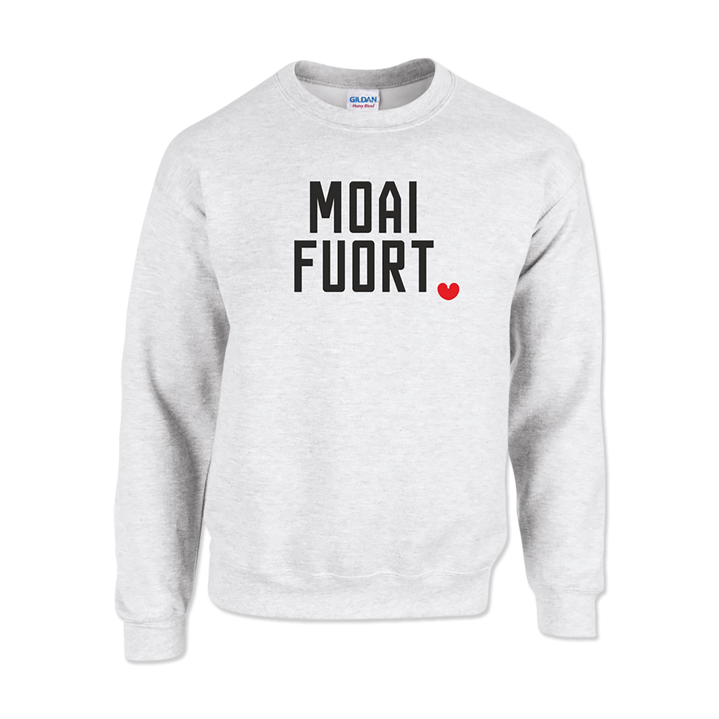 Pullover Moai Fuort grau