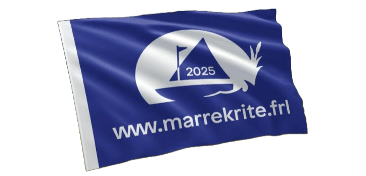 Marrekrite vlag Klein 2025