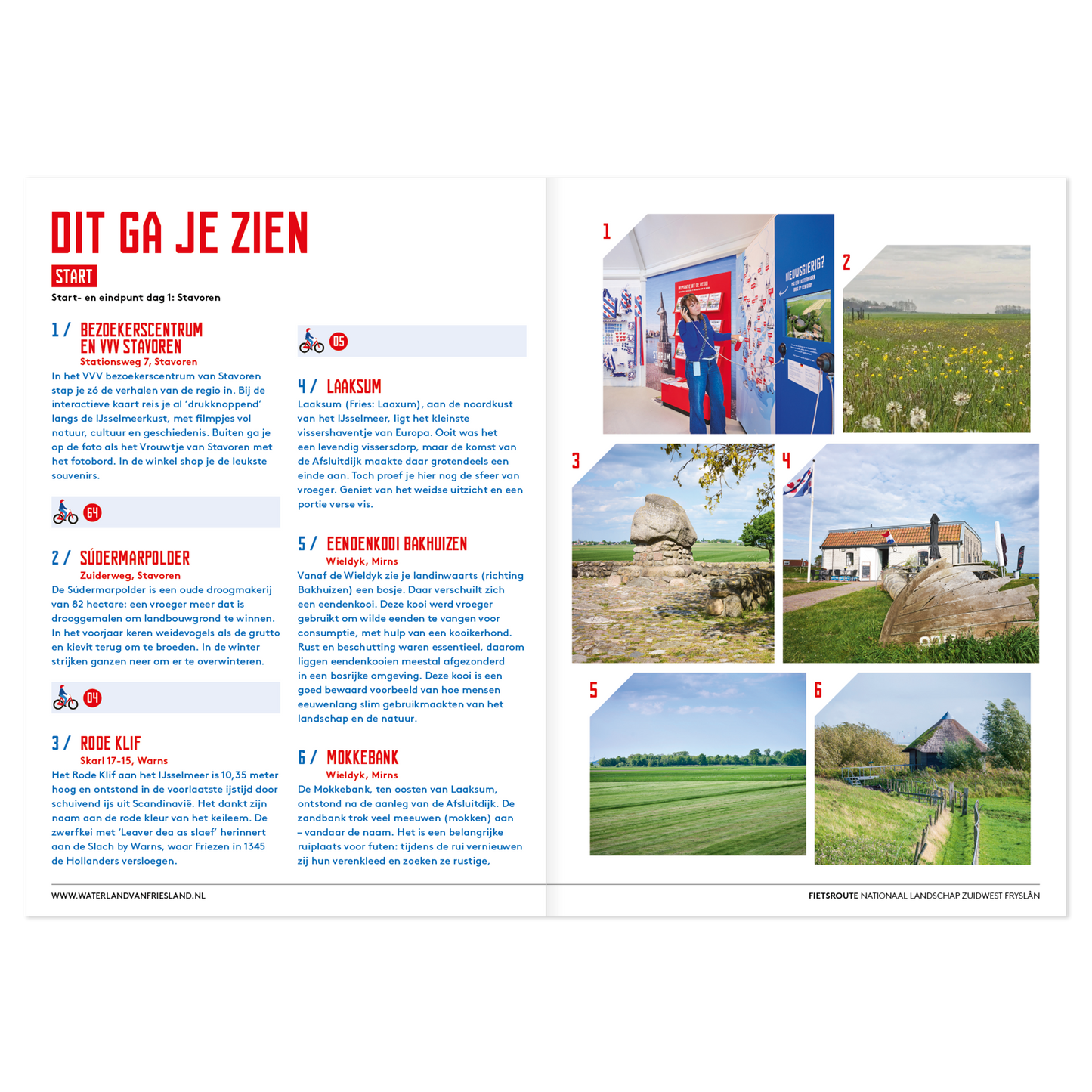 Fietsroute Nationaal Landschap Zuidwest Fryslân