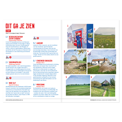 Fietsroute Nationaal Landschap Zuidwest Fryslân