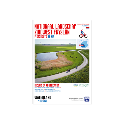 Fietsroute Nationaal Landschap Zuidwest Fryslân
