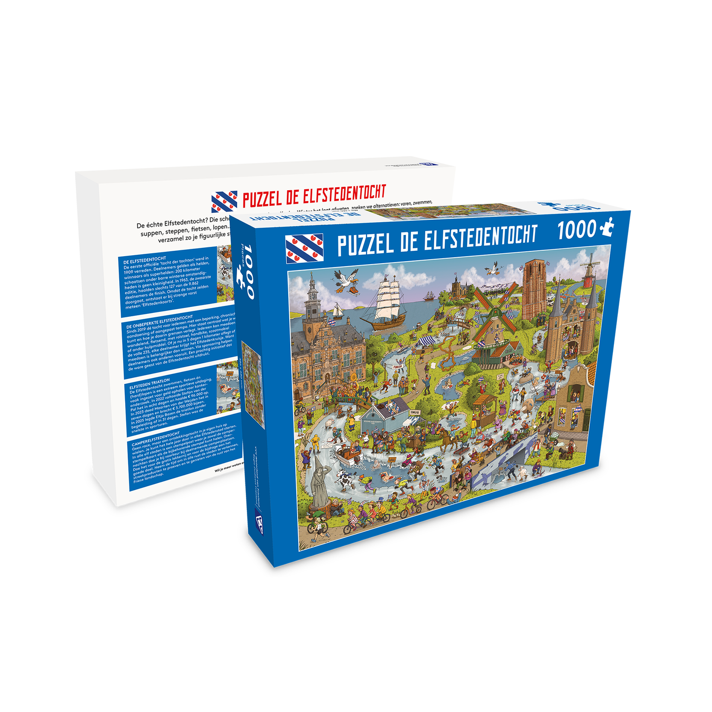 Puzzel De Elfstedentocht
