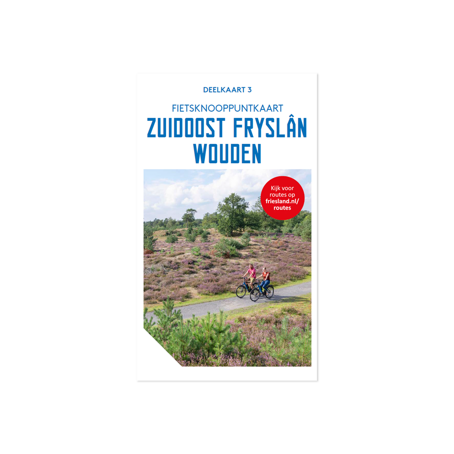 Radwegenetz Nr. 3 südöstlich Fryslân-Wouden