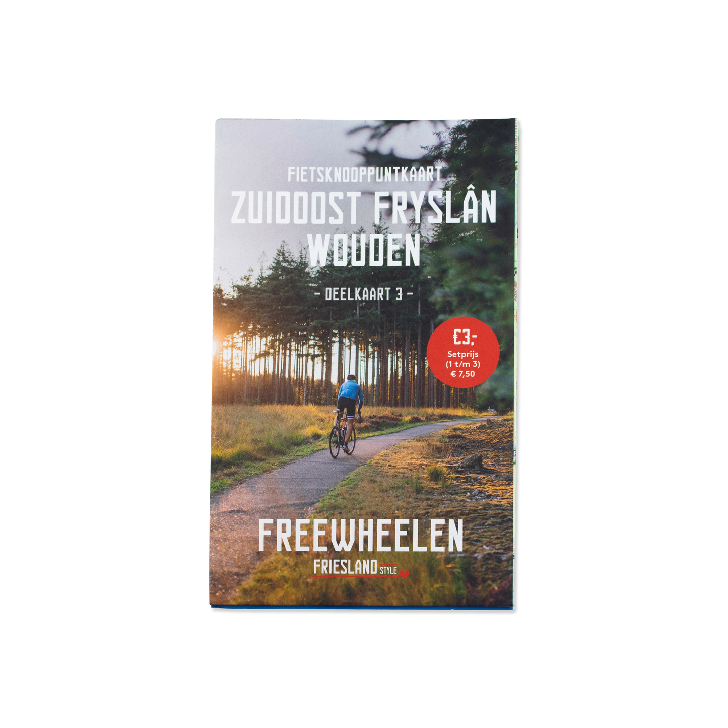 Radwegenetz Nr. 3 südöstlich Fryslân-Wouden