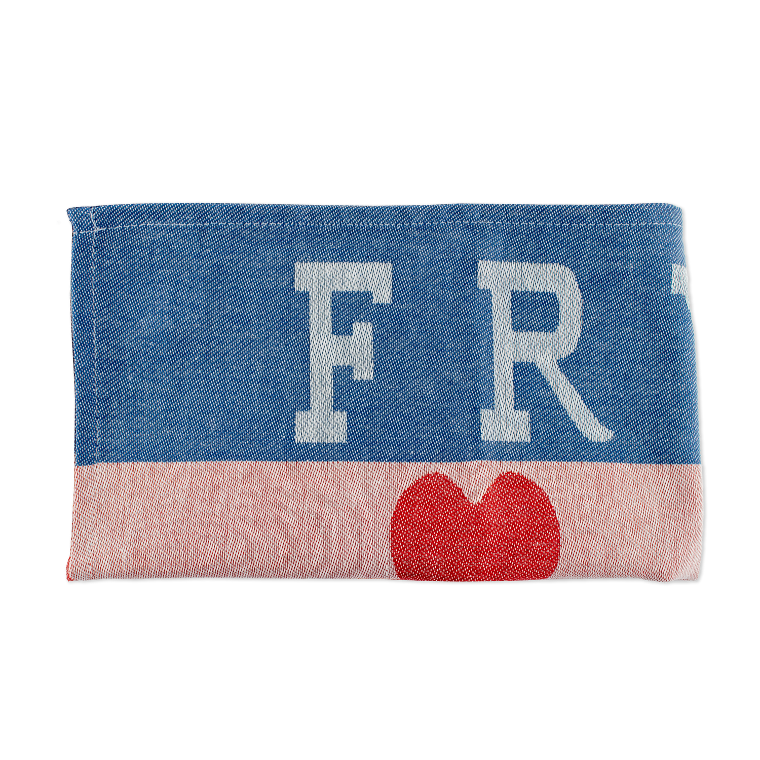 Theedoek met de Friese vlag en de tekst Fryslân.